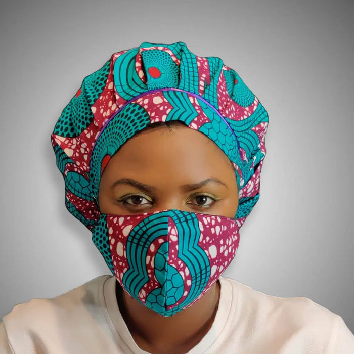 Duma Mbili Kente Bonnets by Duma Mbili LLC