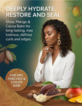 Duma Mbili Shea • Mango • Cocoa Triple-Butter Hair Balm by Duma Mbili LLC
