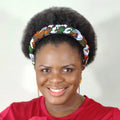 Duma MbilIi African Print Padded Headband by Duma Mbili LLC