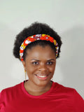 Duma MbilIi African Print Padded Headband by Duma Mbili LLC