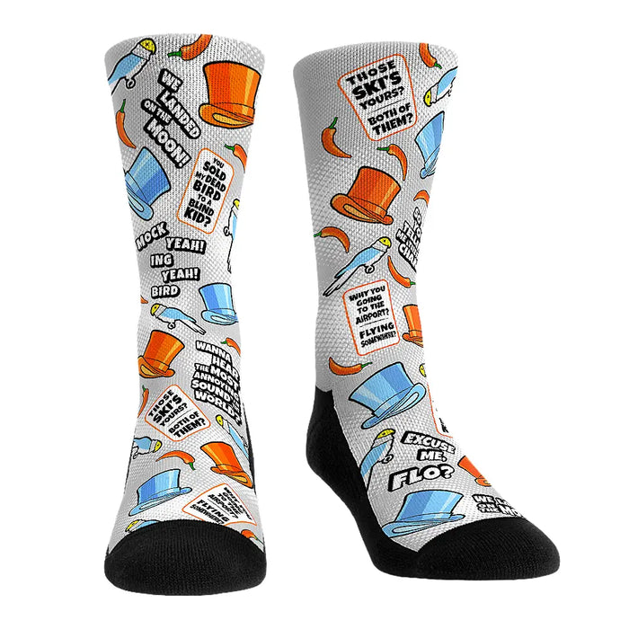 Dumb and Dumber - Quotes All-Over by Rock 'Em Socks