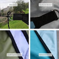 Durable Outdoor Sun Shade Sail for Terrace, Yard, Deck, and Garden - Waterproof and UV Resistant Triangle Canopy by DailySale