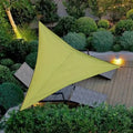 Durable Outdoor Sun Shade Sail for Terrace, Yard, Deck, and Garden - Waterproof and UV Resistant Triangle Canopy by DailySale