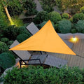 Durable Outdoor Sun Shade Sail for Terrace, Yard, Deck, and Garden - Waterproof and UV Resistant Triangle Canopy by DailySale