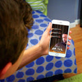 Dwayne Wade Wirelessly Connected Mini Basketball Hoop by DailySale