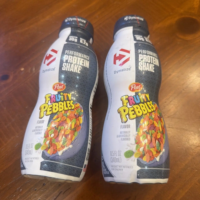 Dymatize Performance Protein Shake Fruity Pebbles 30g Protein, 2 Pack by Price Is Right Miami