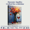 Dynamic Still Life Abstract Wall Art by Tailored Canvases