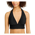 Tommy Hilfiger Deep V Neck UV Protection Halter Swimsuit Top, Size Medium by Vanessa Jane