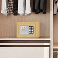 Compact Digital Safe Box – Keypad & Key Access by DailySale