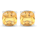 5.80 Carat Genuine Citrine .925 Sterling Silver Earrings by Avera Group