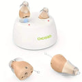 Rechargeable Hearing Aids – Invisible In-Ear, Noise Reduction, Volume Control by DailySale