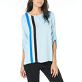 Alfani Womens Smocked-Sleeve Pullover Blouse - Small by Vanessa Jane