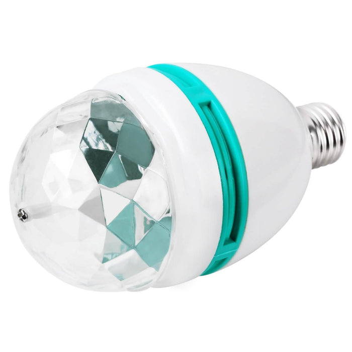 E27 3W Rotating RGB LED Light Bulb by DailySale