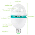 E27 3W Rotating RGB LED Light Bulb by DailySale