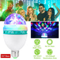 E27 3W Rotating RGB LED Light Bulb by DailySale