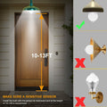 E27 Motion Sensor Light Bulb 1000LM 6500K Dust to Dawn Automatic by DailySale