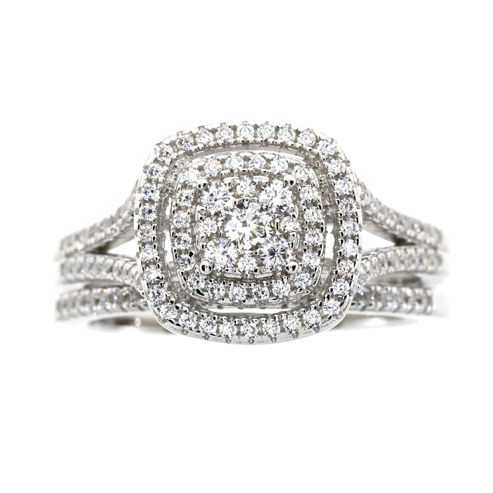 Cubic Zirconium CZ SS Bridal Sterling Silver by Bids.com