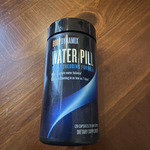 BodyDynamix Water Pill Water Shedding Formula 120 capsules Exp 06/27 by Price Is Right Miami