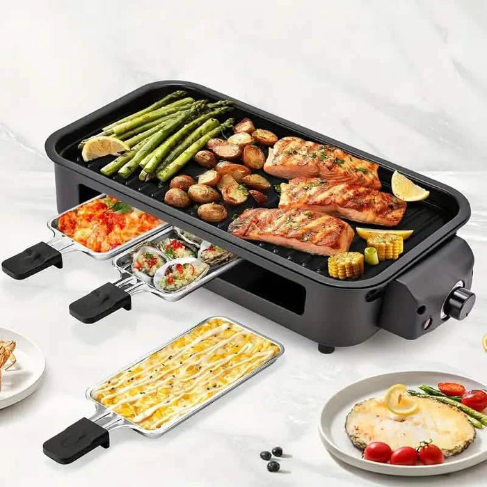 1500W Smokeless Electric Indoor Grill with Removable Non-Stick Plate by DailySale