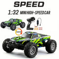 1:32 Scale RC Remote Control Car – 20 Km/h, 2.4GHz, Red & Green by DailySale
