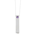 Created Alexandrite Fashion Pendants Sterling Silver by Bids.com