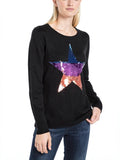 INC Sequin Star Sweater, Size M by Vanessa Jane