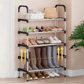 7-Tier Iron Shoe Rack – Space-Saving, Floor-Standing by DailySale