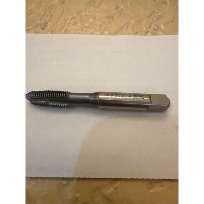 Haas 3/8-24 UNF HSS-E Spiral Flute Tap GH3 TiCN Mod Bottoming 03-0141 New No Box by Price Is Right Miami