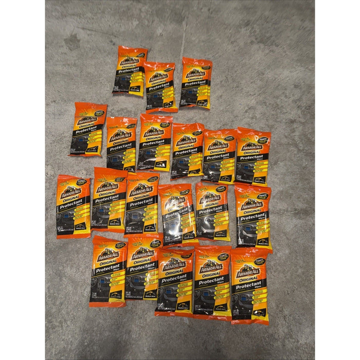 Box of 20- Armor All Original Protectant Wipes, Interior Car Cleaning Wipes 20ea by Price Is Right Miami