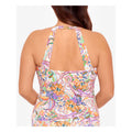 Lauren Ralph Lauren Tummy Control V Neck Tankini Top, Size 22W by Vanessa Jane