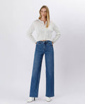 Elle Tummy Control 90's High Rise Wide Leg Jean by Boutique 23