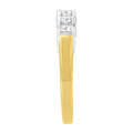 14KT Two Toned Gold 5 Stone Diamond Ring (1 cttw, H-I Color, SI1-SI2 Clarity) by Bids.com