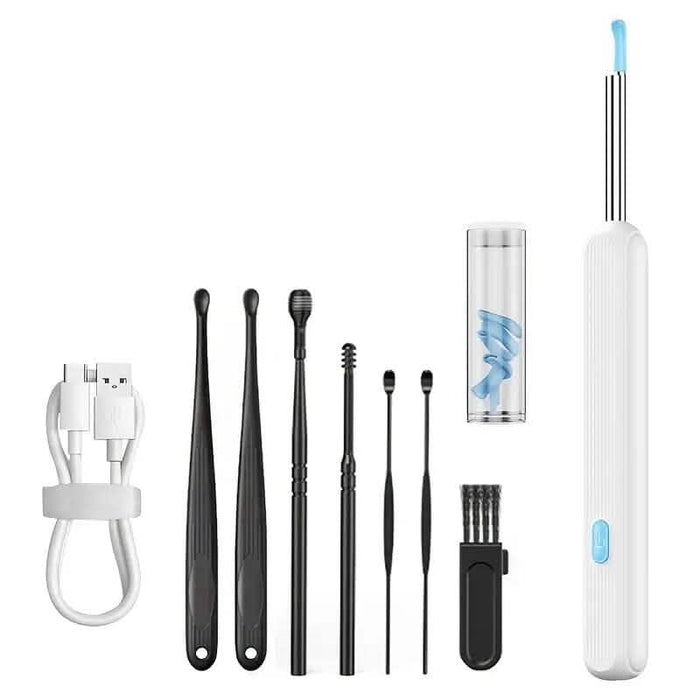 Ear Wax Removal Kit with Camera, Light and 6 Ear Spoons by DailySale