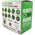 Easily Grow 10 Culinary Herb Garden Kit by DailySale