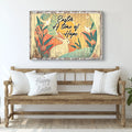 Easter A Time Of Hope Sign by Tailored Canvases