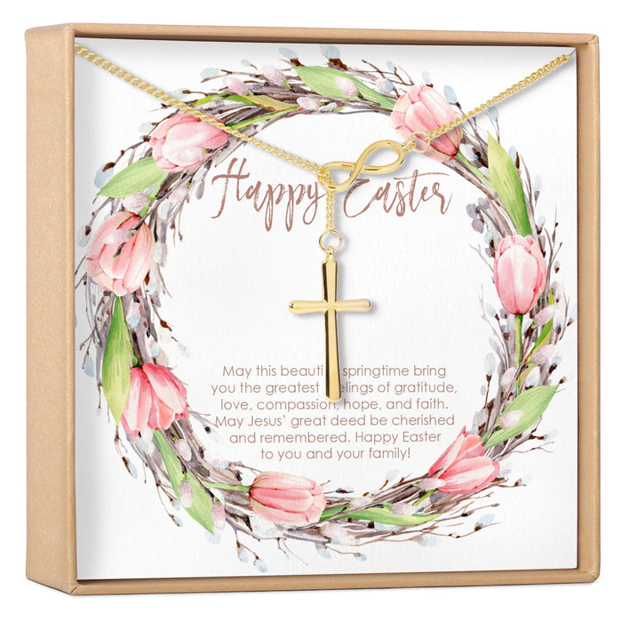 Easter Cross Necklace by Dear Ava