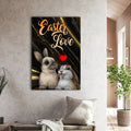 Easter Love Sign by Tailored Canvases