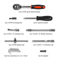 46pc Ratchet & Wrench Tool Set by DailySale