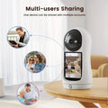 1080P Smart Indoor WiFi Camera | Two-Way Audio & Video Call + Night Vision by DailySale