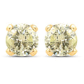 1.02 Carat Genuine LB Diamond 14K Yellow Gold Earrings by Bids.com