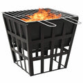 EBTOOLS 2-in-1 Steel Fire Pit and BBQ by DailySale