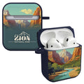 National Parks Zion HDX Apple Airpods Gen 1 & 2 Case Cover by Affinity Bands