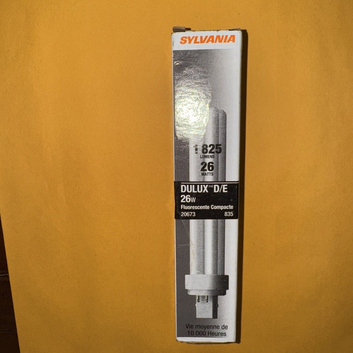 Sylvania 20673 CF26DD/E/835/ECO CFL Light Bulb by Price Is Right Miami