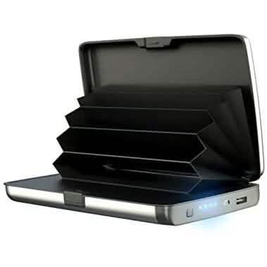 eCharge Wallet Deluxe Portable Power Bank and Credit Card Case by DailySale