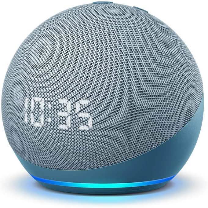 Amazon Echo Dot 4th Gen Smart speaker with clock and Alexa by DailySale