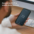 ecobee New Smart Thermostat Enhanced - Programmable Wifi Thermostat - Works with Siri, Alexa, Google Assistant - Energy Star Certified - Smart Home (Refurbished) by DailySale