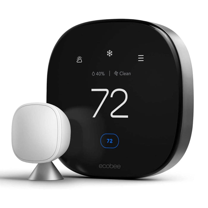 ecobee New Smart Thermostat Premium with Smart Sensor and Air Quality Monitor (Refurbished) by DailySale