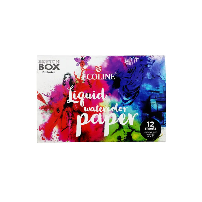 Ecoline 4x6 Liquid Watercolor Paper SketchBox Exclusive by ShopSketchBox
