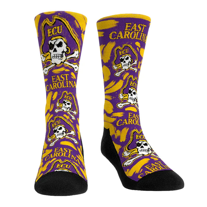 ECU Pirates - Logo Paint by Rock 'Em Socks