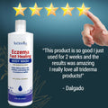 Eczema Body Wash for Sensitive Skin – Itch Relief & Gentle Cleansing with Colloidal Oatmeal & Aloe by TriDerma MD